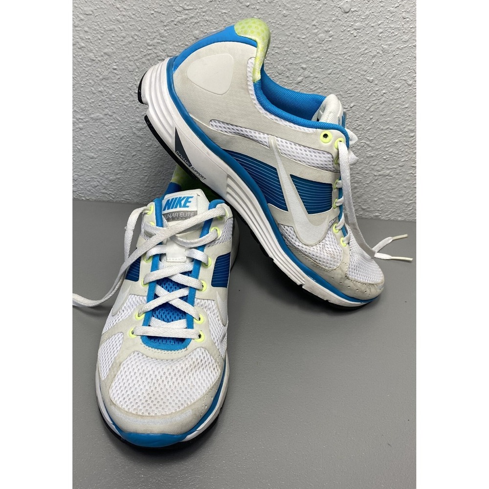 Nike Lunar Elite Athletic Running Shoe Womens Size 9 386478-101